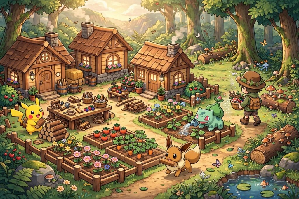 Pokémon Pokopia: Why This New Pokémon Game Could Be the Cozy Adventure Fans Have Been Waiting For Pokemon 1024x682